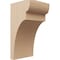 Ekena Millwork 9"W x 9"D x 18"H Wide Yorktown Rough Cedar Woodgrain TimberThane Corbel, Primed Tan CORUR09X09X18YORRCPR - alternate 1